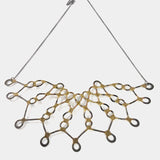 Large Iron Squiggle Pendant by Ann Catrin Evans