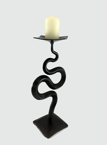 Serpentine Candle Holder by Alan Perry