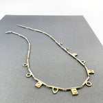 Choker Necklace with Aquamarine Beads by Deborah Edwards