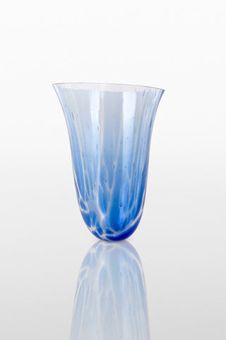 Small Blue Algae Vase by Verity Pulford