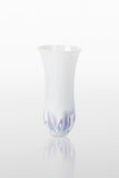 Large Blue and Purple Tall Vase by Verity Pulford