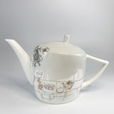 Grey Teapot by Lowri Davies