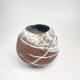 Round vessel 'Archnabreck Stones' by Kirsti Hannah Brown
