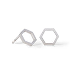 Poly studs (1) by Laura Thomas Jewellery - Makers Guild in Wales