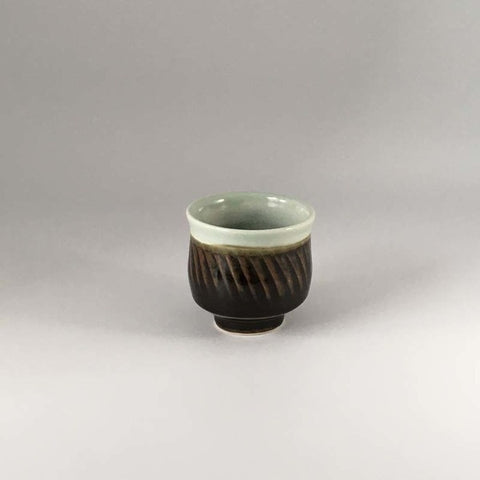 Fluted pot by Margaret Frith
