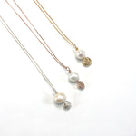 Moon Dot Pearl Necklace by Anne Morgan