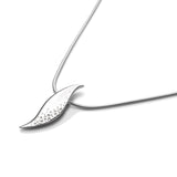 Droplets Pendant on Snake Chain by Rauni Higson