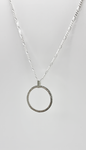 Circle Sparkle Necklace by Rebecca Oldfield