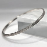 Sparkle Effect Bangle by Rebecca Oldfield