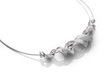 Spiral Necklace on cable by Rauni Higson