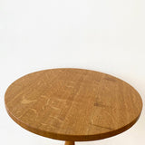Shaker Round Table in oak by John Parkinson